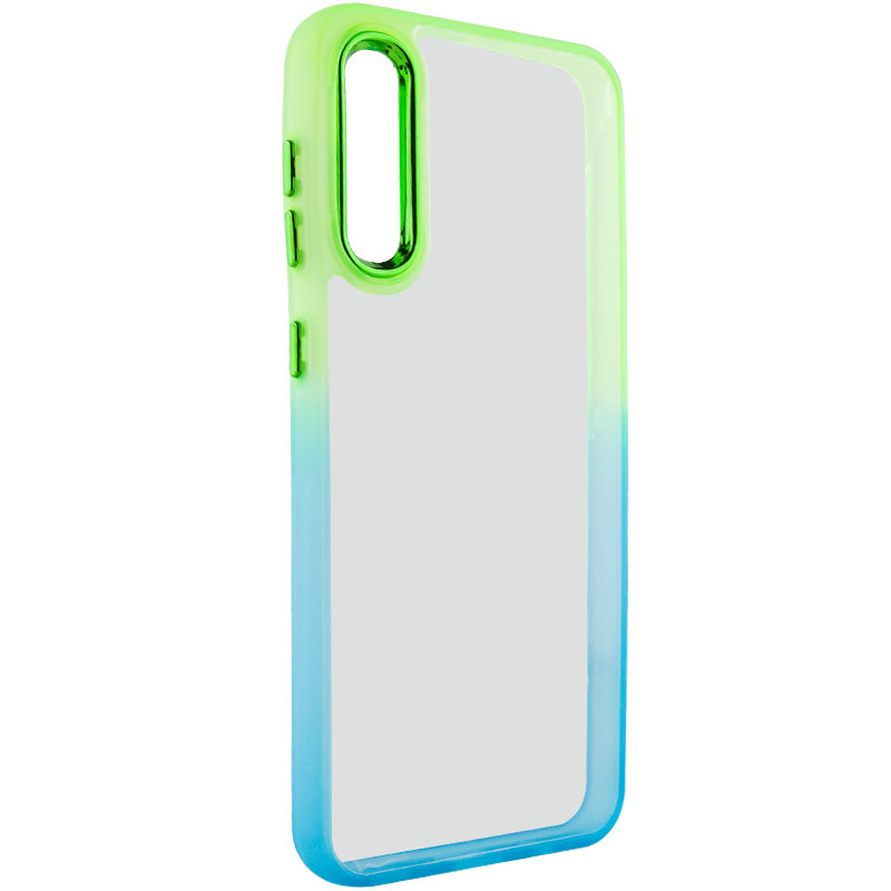

Чохол TPU+PC Fresh sip series для Samsung Galaxy A50 (A505F) (Бірюзовий / лимонний)