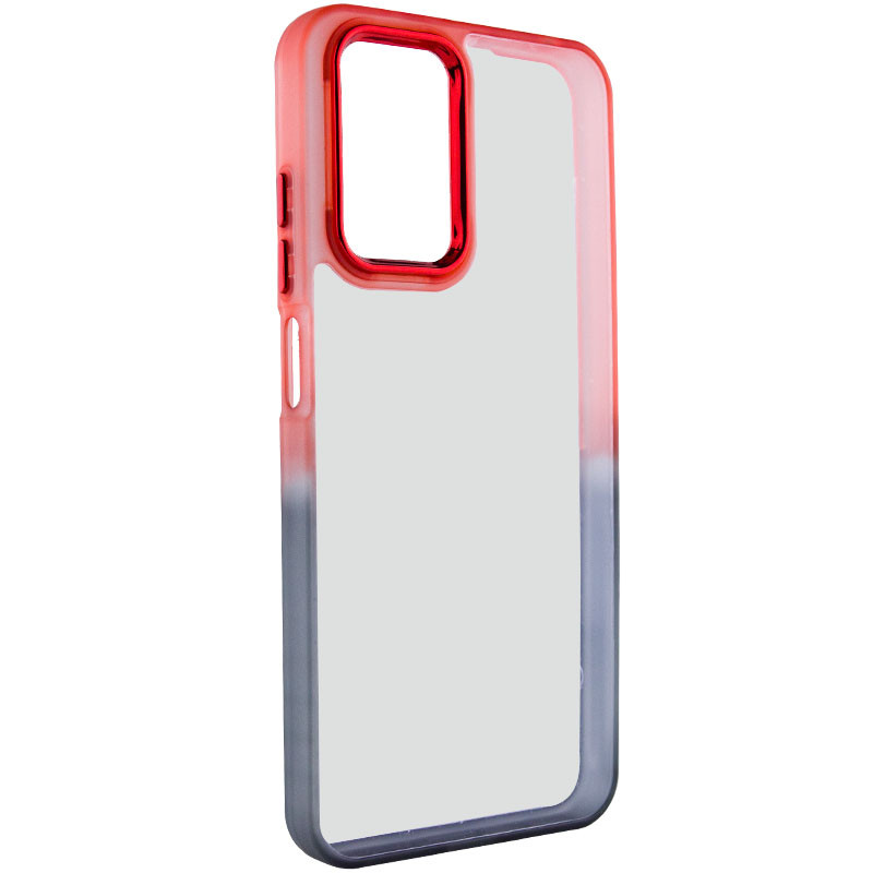 

Чохол TPU+PC Fresh sip series для Xiaomi Redmi 10 (Чорний / червоний)