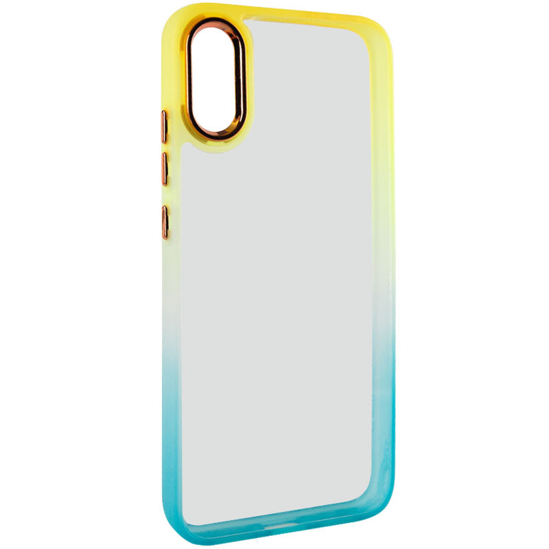

Чехол TPU+PC Fresh sip series для Xiaomi Redmi 9A Бирюзовый / Оранжевый (217727)