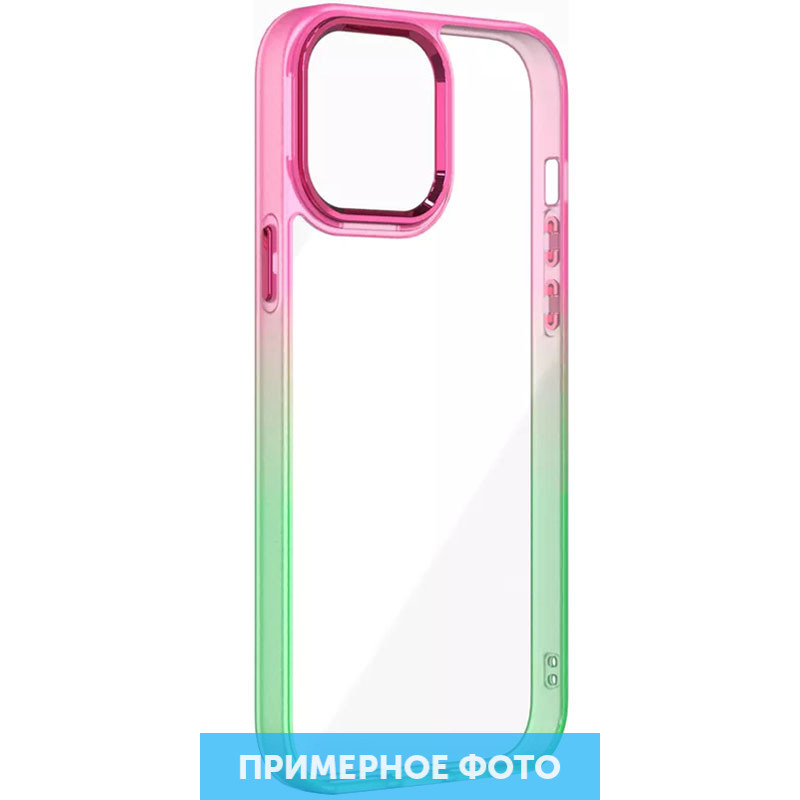 

Чохол TPU+PC Fresh sip series для Xiaomi Redmi 9A (Салатовий / рожевий)