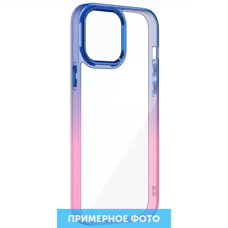 

Чехол TPU+PC Fresh sip series для Xiaomi Redmi A1 Розовый / Синий (224063)