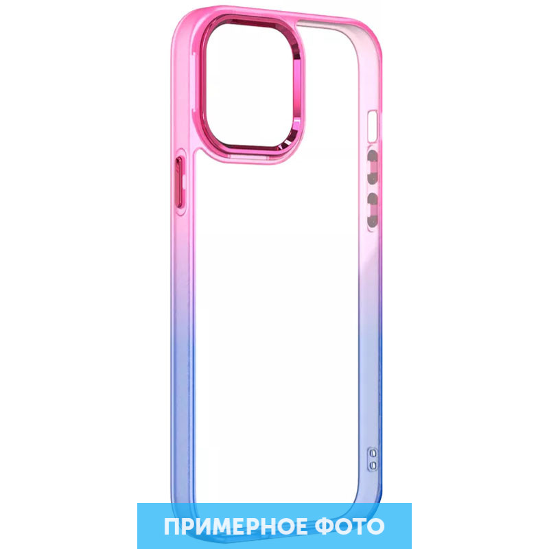 

Чехол TPU+PC Fresh sip series для Xiaomi Redmi A1 Синий / Розовый (224065)