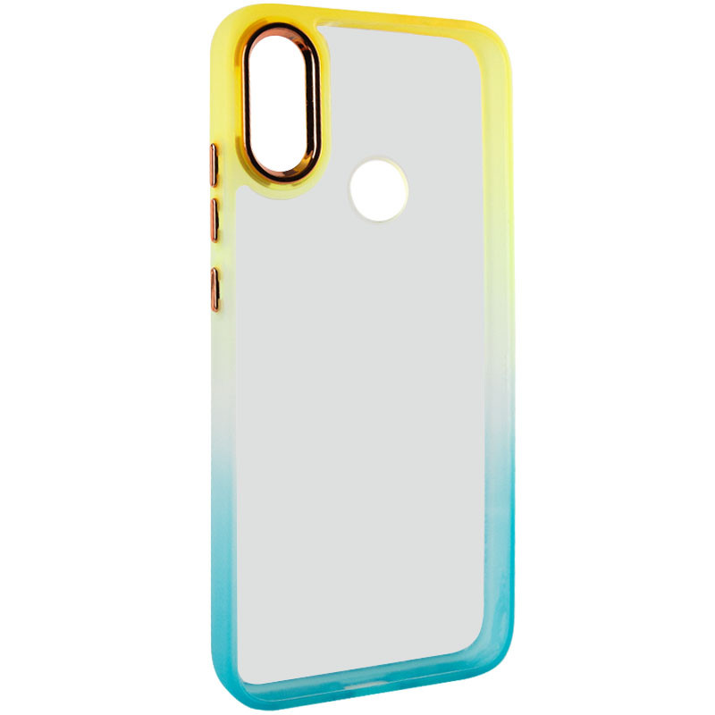 

Чехол TPU+PC Fresh sip series для Xiaomi Redmi Note 7s Бирюзовый / Оранжевый (217797)