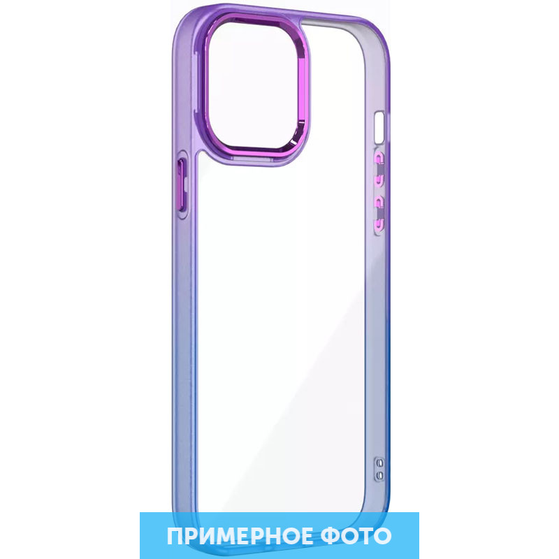 

Чохол TPU+PC Fresh sip series для Xiaomi Redmi Note 8 Pro (Синій / фіолетовий)