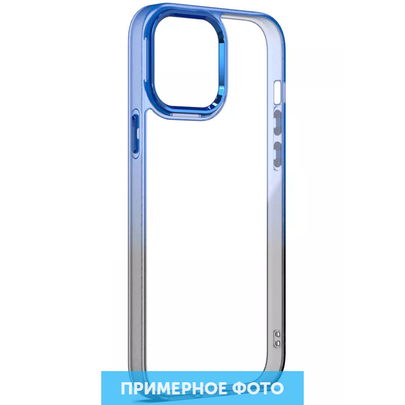 

Чохол TPU+PC Fresh sip series для Xiaomi Redmi Note 9s (Чорний / синій)