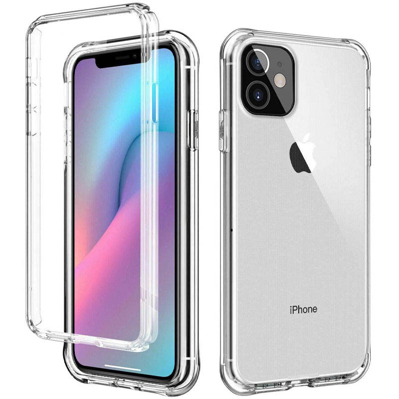 

Чехол TPU+PC Full Body с защитой 360 для Apple iPhone 12 mini (5.4") Прозрачный (147830)