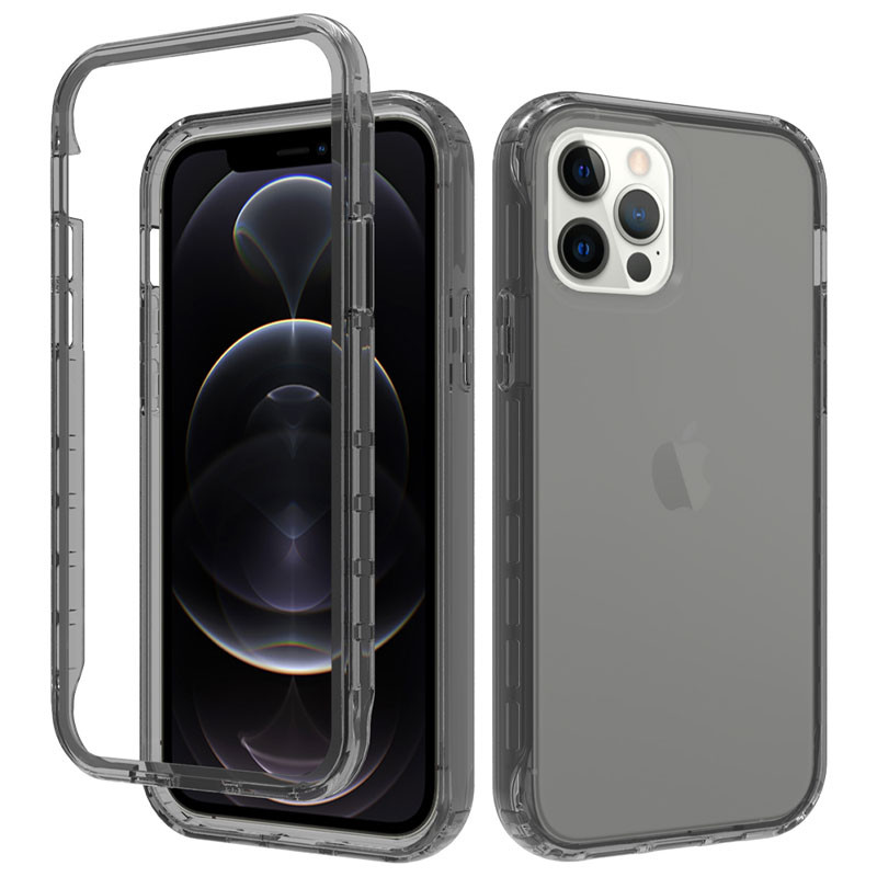 

Чохол TPU + PC Full Body з захистом 360 для Apple iPhone 12 (Чорний)