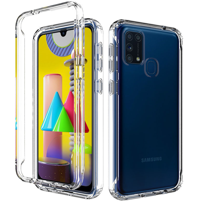 

Чехол TPU+PC Full Body с защитой 360 для Samsung Galaxy M31 Прозрачный (147825)