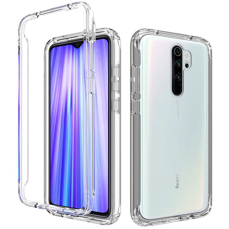 

Чохол TPU + PC Full Body з захистом 360 для Xiaomi Redmi 9 (Прозорий)