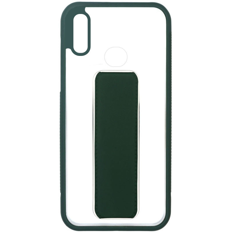 

Чехол TPU+PC Hand holder для Samsung Galaxy A10s Dark green (156698)