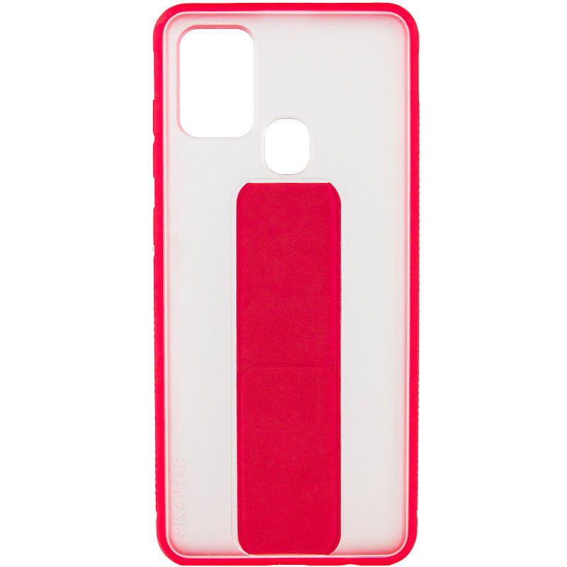 

Чехол TPU+PC Hand holder для Samsung Galaxy A21s Малиновый (156700)