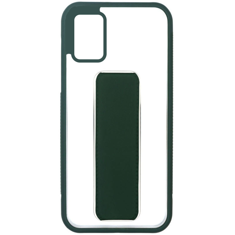 

Чехол TPU+PC Hand holder для Samsung Galaxy A71 Dark green (156707)