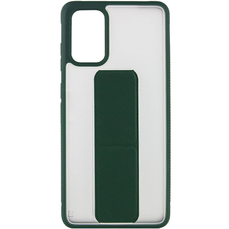 

Чехол TPU+PC Hand holder для Samsung Galaxy S20 Dark green (156719)