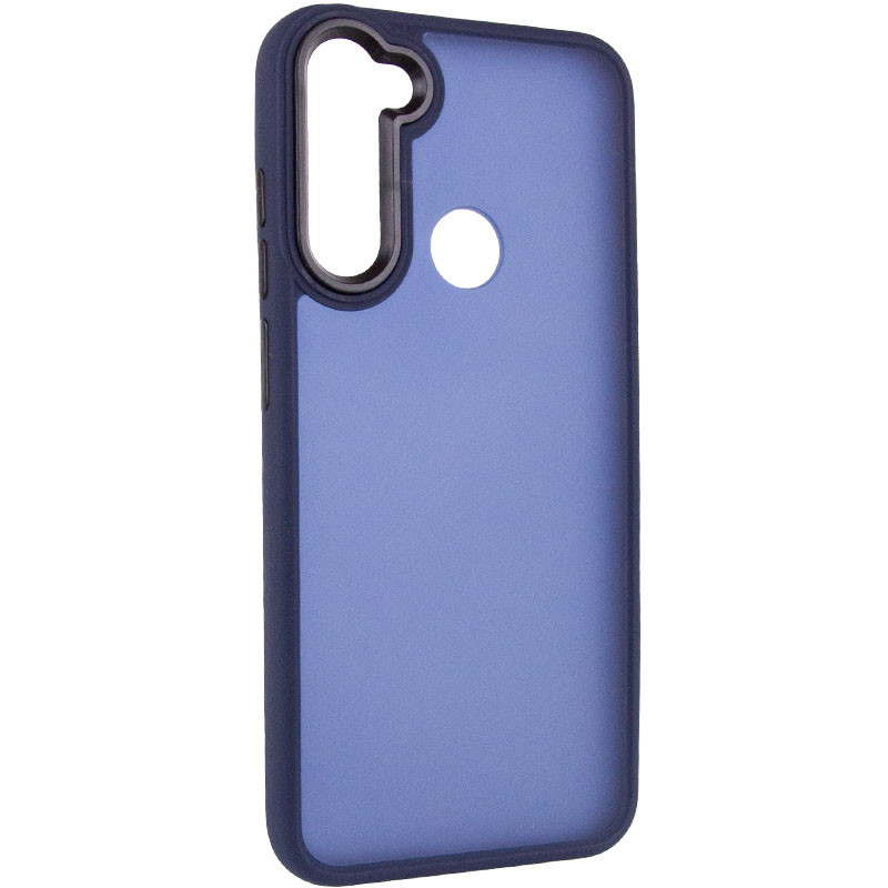 

Чехол TPU+PC Lyon Frosted для Xiaomi Redmi Note 8T Navy Blue (255100)