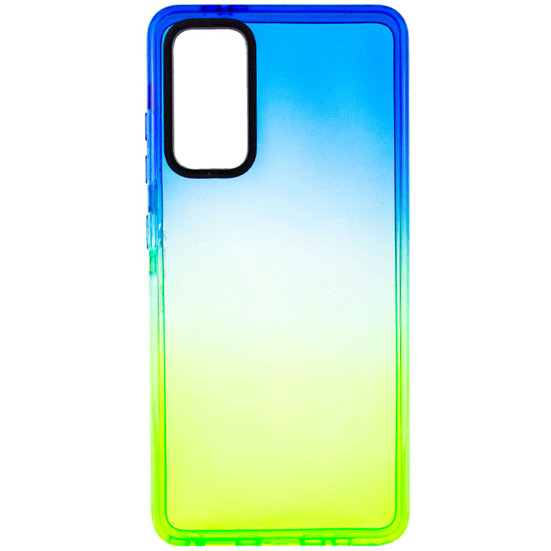 

Чехол TPU+PC Sunny Gradient для Samsung Galaxy S20 FE Синий / Салатовый (253612)