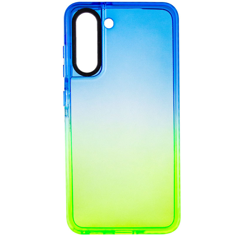 

Чехол TPU+PC Sunny Gradient для Samsung Galaxy S21 FE Синий / Салатовый (253593)