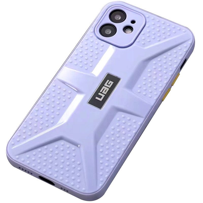 

Чохол TPU+PC UAG для Apple iPhone 12 (6.1'') (Бузковий)
