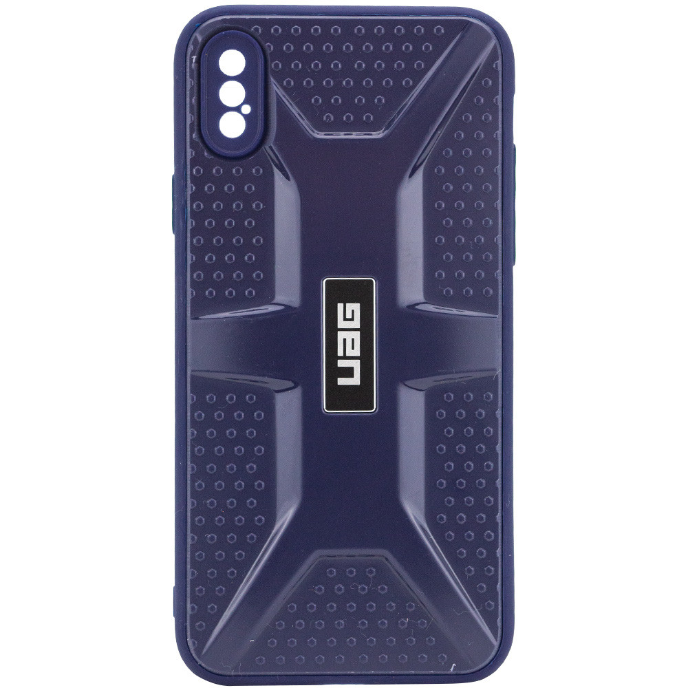 

Чохол TPU+PC UAG для Apple iPhone X (5.8") (Синій)