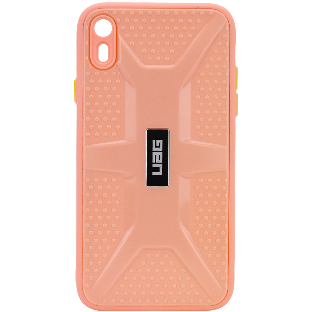 

Чохол TPU+PC UAG для Apple iPhone XR (6.1") (Рожевий)