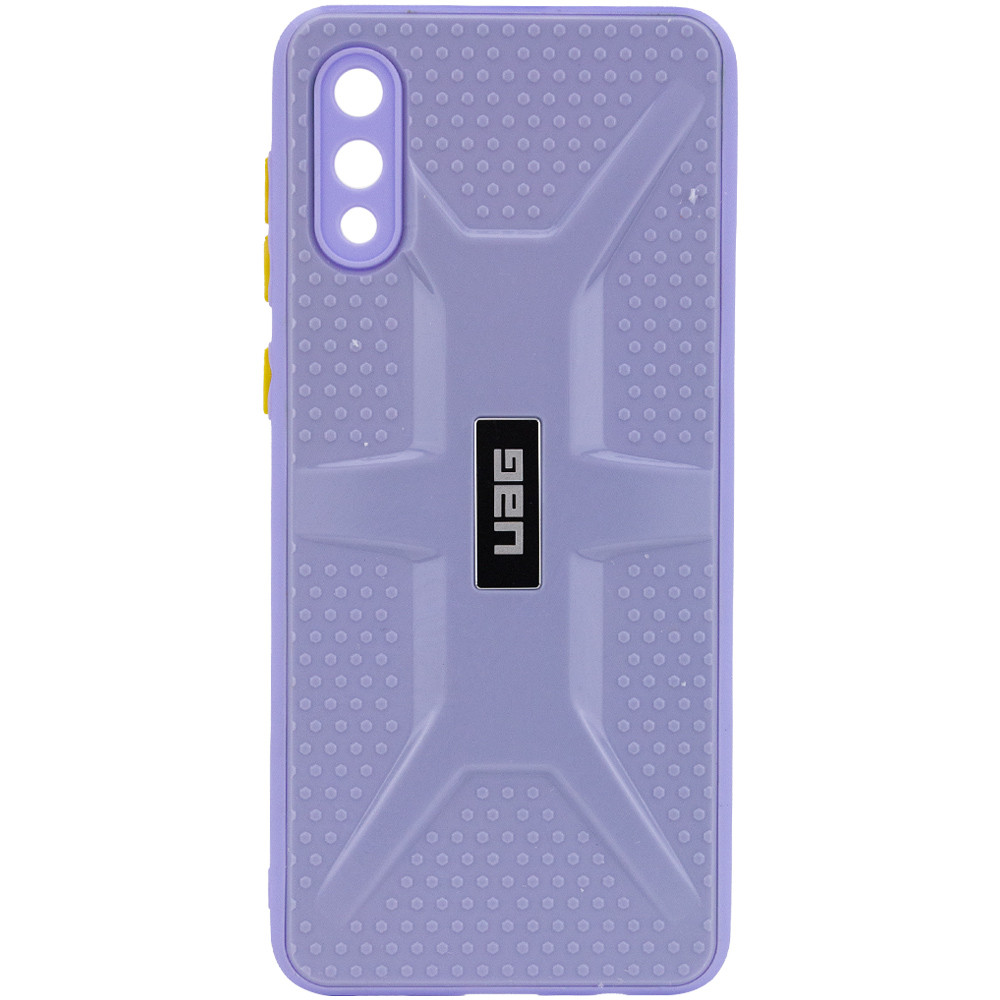 

Чохол TPU+PC UAG для Samsung Galaxy A02 (Бузковий)