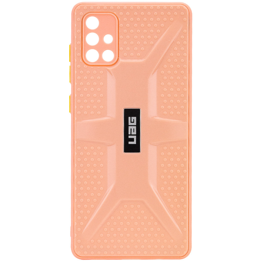 

Чохол TPU+PC UAG для Samsung Galaxy A51 (Рожевий)