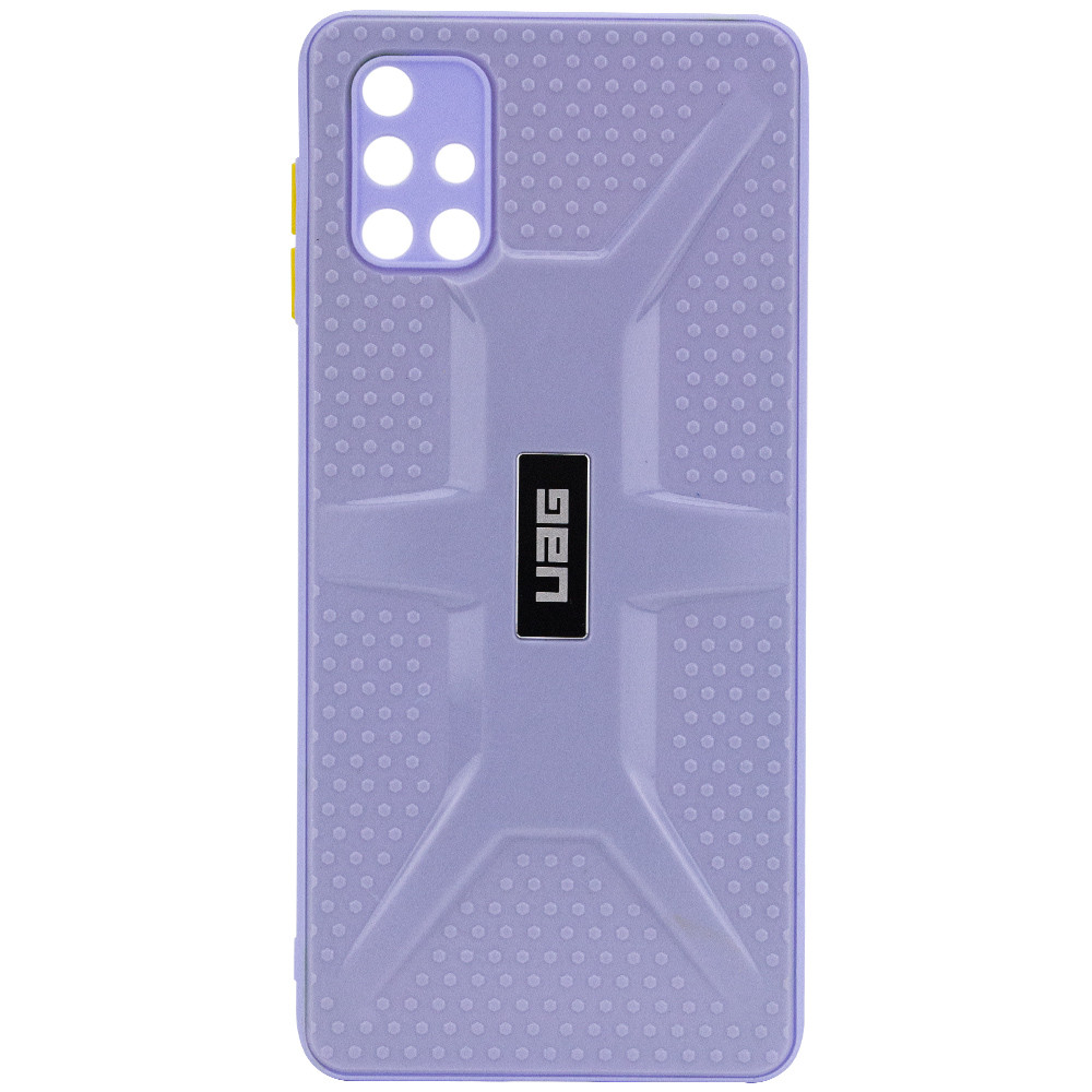 

Чохол TPU+PC UAG для Samsung Galaxy M51 (Бузковий)