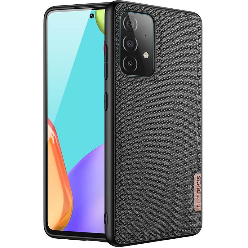 

Чехол TPU+Textile Dux Ducis Fino для Samsung Galaxy A72 4G / A72 5G Черный (167163)