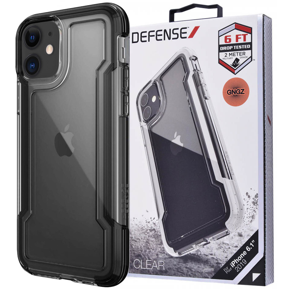 

Чехол Defense Clear Series (TPU+PC) для Apple iPhone 11 (6.1") (118454)