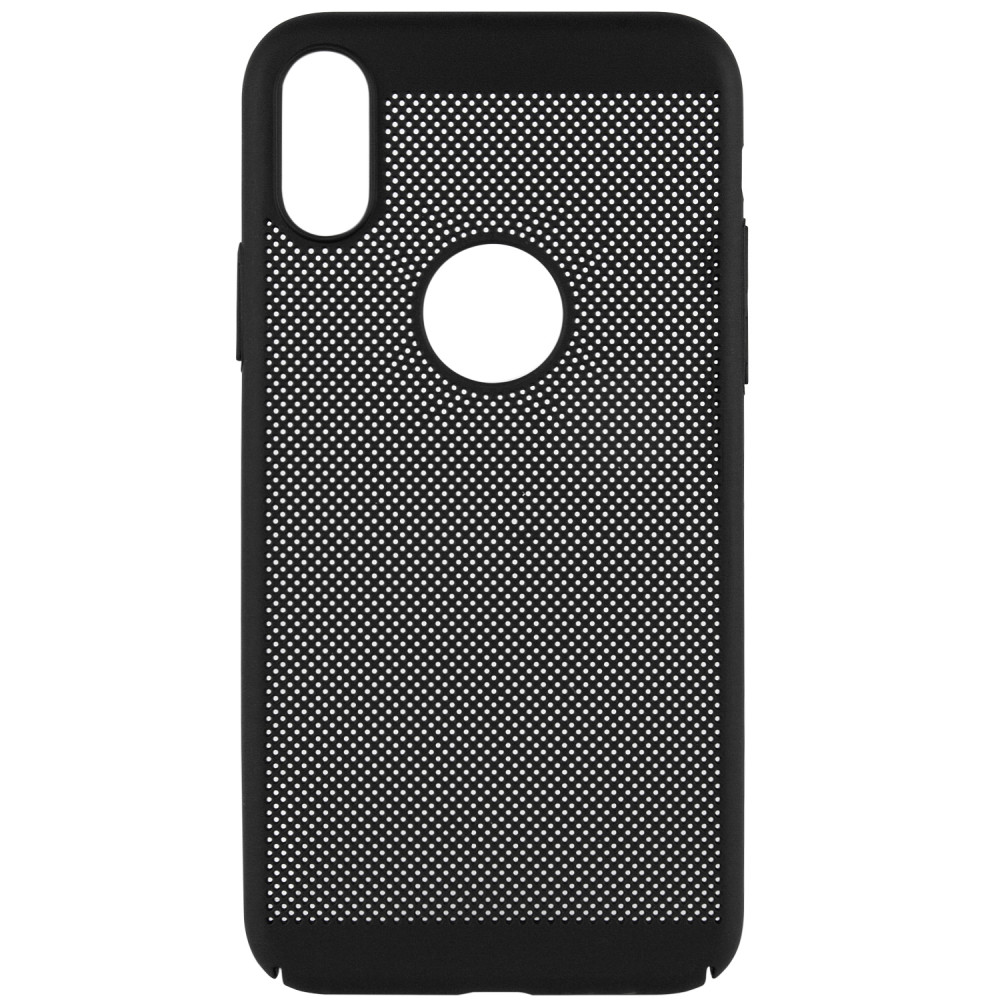 

Ультратонкий дышащий чехол Grid case для iPhone X (5.8") / XS (5.8") Черный (103102)