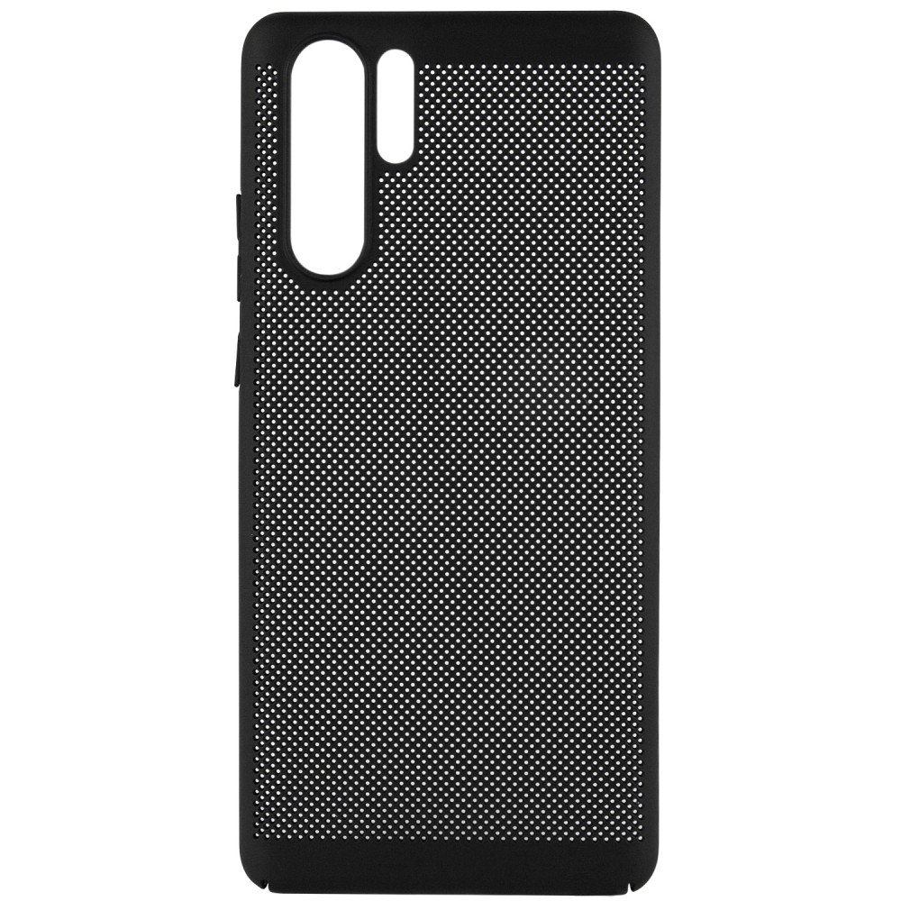 

Ультратонкий дышащий чехол Grid case для Huawei P30 Pro Черный (103115)