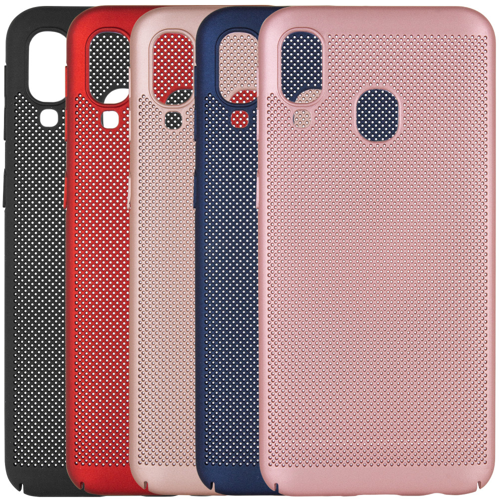 

Ультратонкий дышащий чехол Grid case для Samsung Galaxy A40 (A405F) (103122)