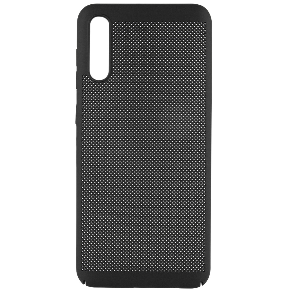 

Ультратонкий дышащий чехол Grid case для Samsung Galaxy A70 (A705F) Черный (103137)