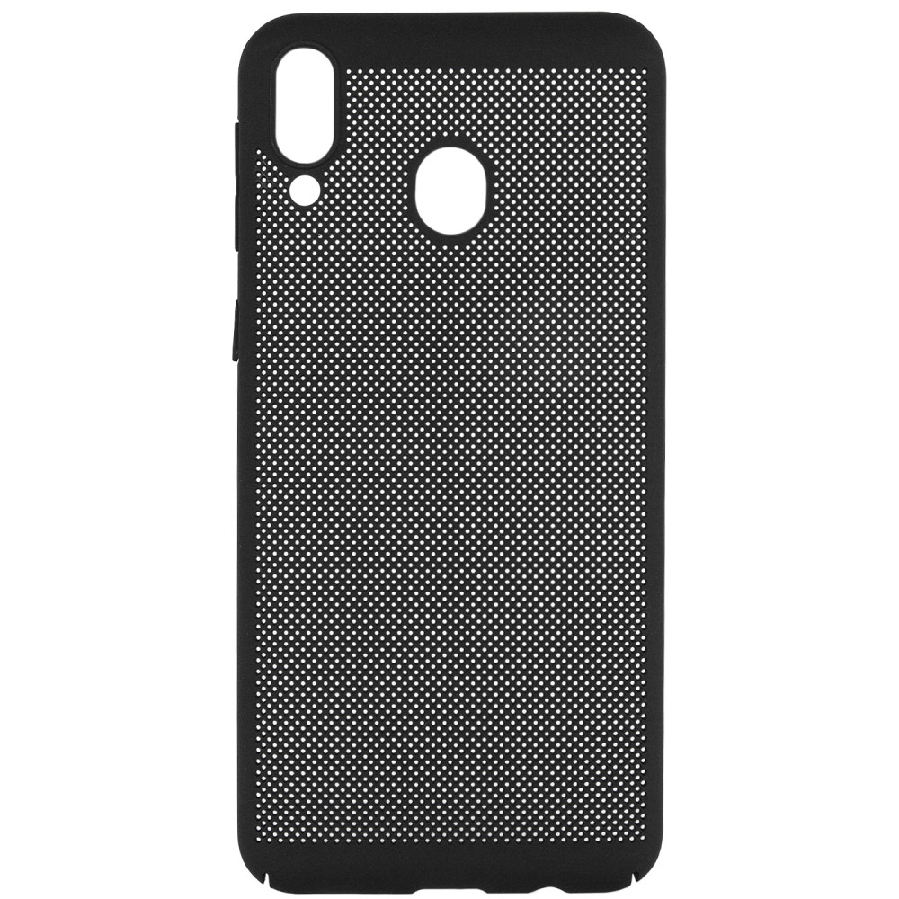 

Ультратонкий дышащий чехол Grid case для Samsung Galaxy M20 Черный (103155)