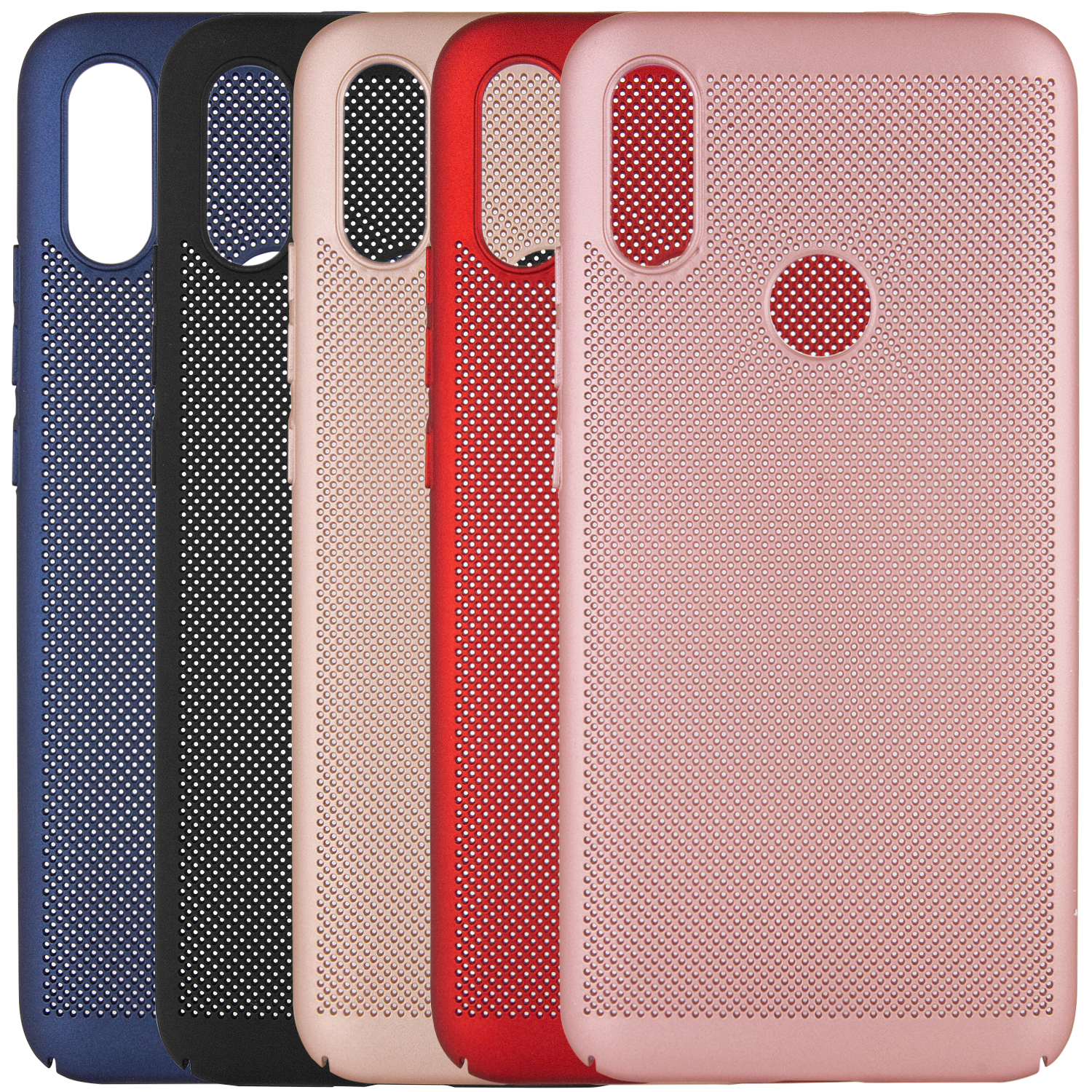 

Ультратонкий дышащий чехол Grid case для Xiaomi Redmi 7 (103183)