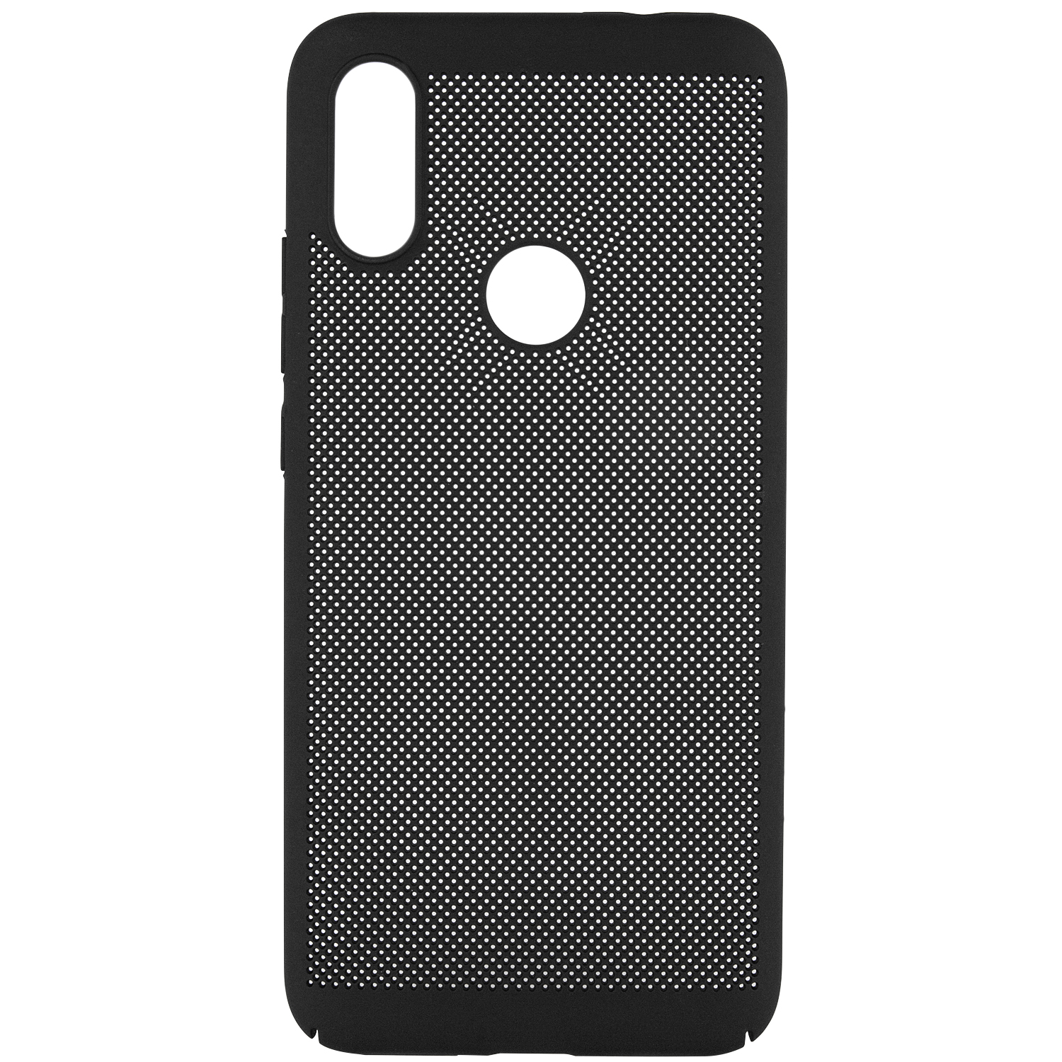 

Ультратонкий дышащий чехол Grid case для Xiaomi Redmi 7 Черный (103188)