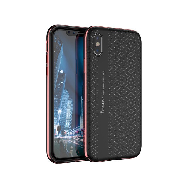 

Чехол iPaky TPU+PC для Apple iPhone X (5.8") / XS (5.8") Черный / Красный (66792)