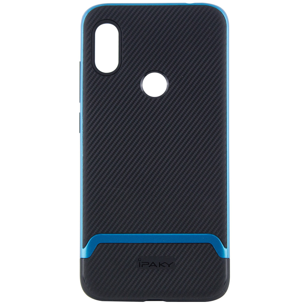 

Чехол iPaky TPU+PC для Xiaomi Redmi Note 6 Pro Черный / Синий (94270)