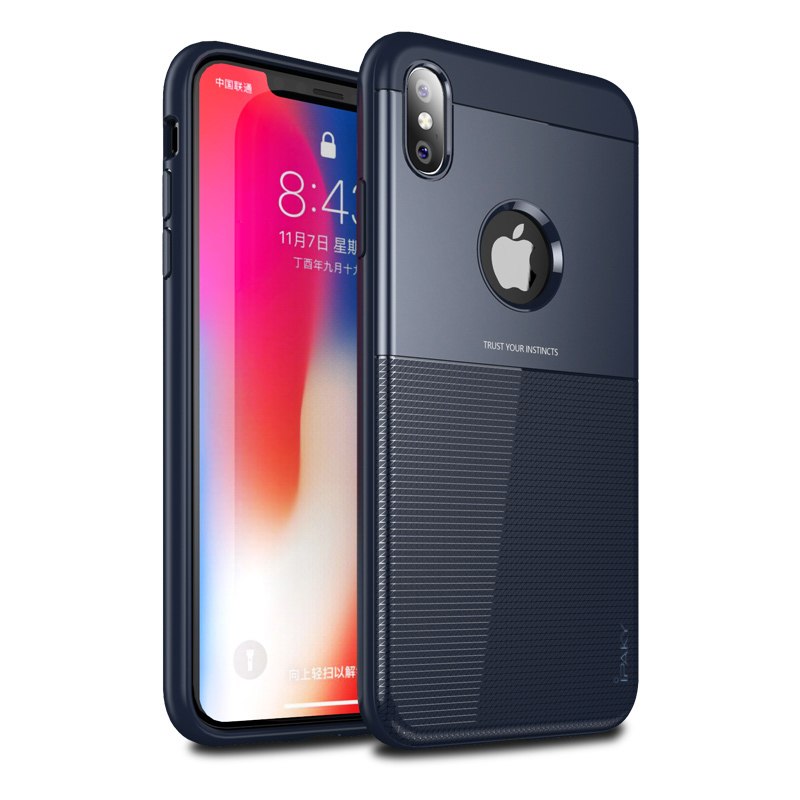 

Чехол iPaky TPU+PC Dunjia для Apple iPhone XS Max (6.5") Синий (88976)