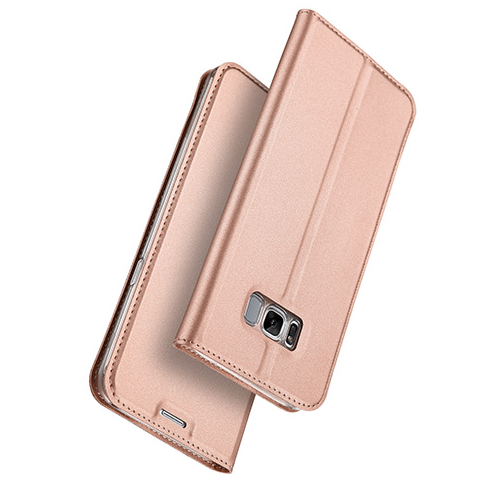 

Чехол-книжка Dux Ducis с карманом для визиток для Samsung G950 Galaxy S8 Rose Gold (71688)