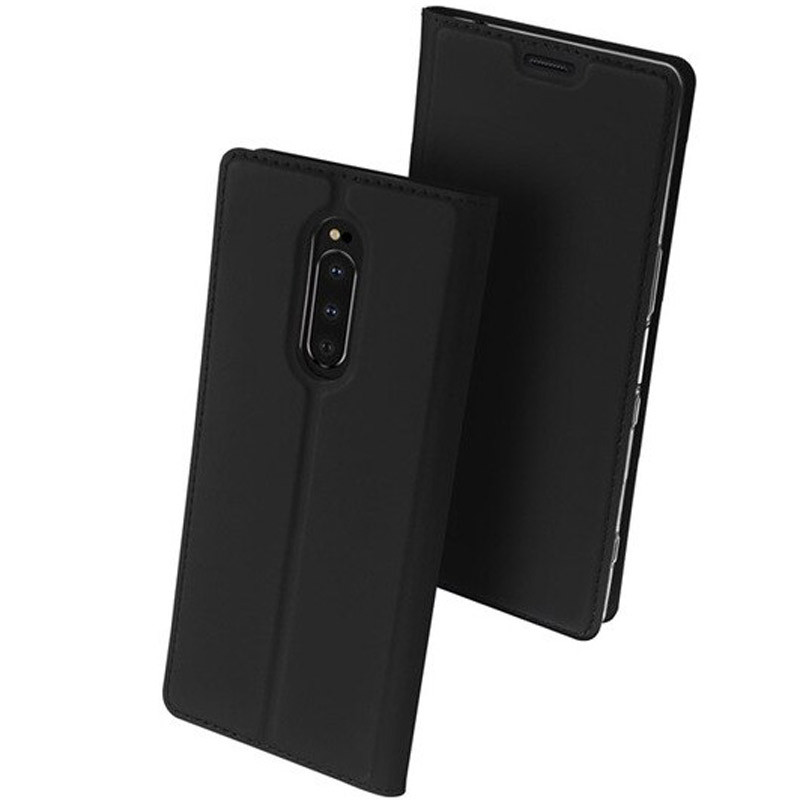 

Чехол-книжка Dux Ducis с карманом для визиток для Sony Xperia 1 Черный (118513)