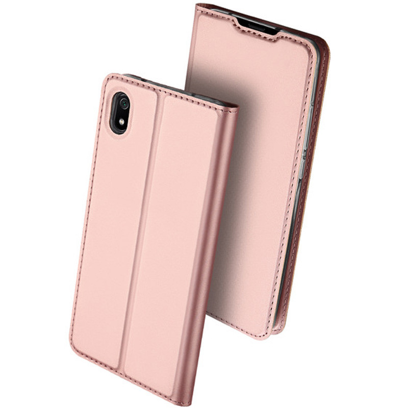 

Чехол-книжка Dux Ducis с карманом для визиток для Xiaomi Redmi 7A Rose Gold (105452)