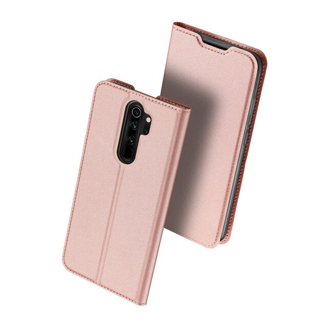 

Чохол-книжка Dux Ducis з кишенею для візиток для Xiaomi Redmi Note 8 Pro (Rose Gold)