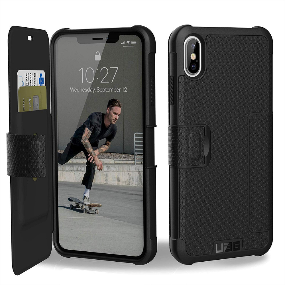 

Чехол-книжка UAG Metropolis для Apple iPhone XS Max (6.5") Черный (117378)