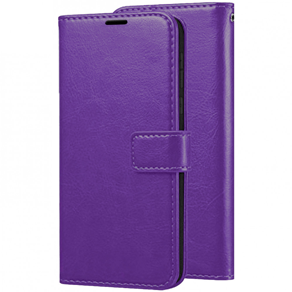 

Чехол (книжка) Wallet Glossy с визитницей для Xiaomi Redmi Note 6 Фиолетовый (120155)
