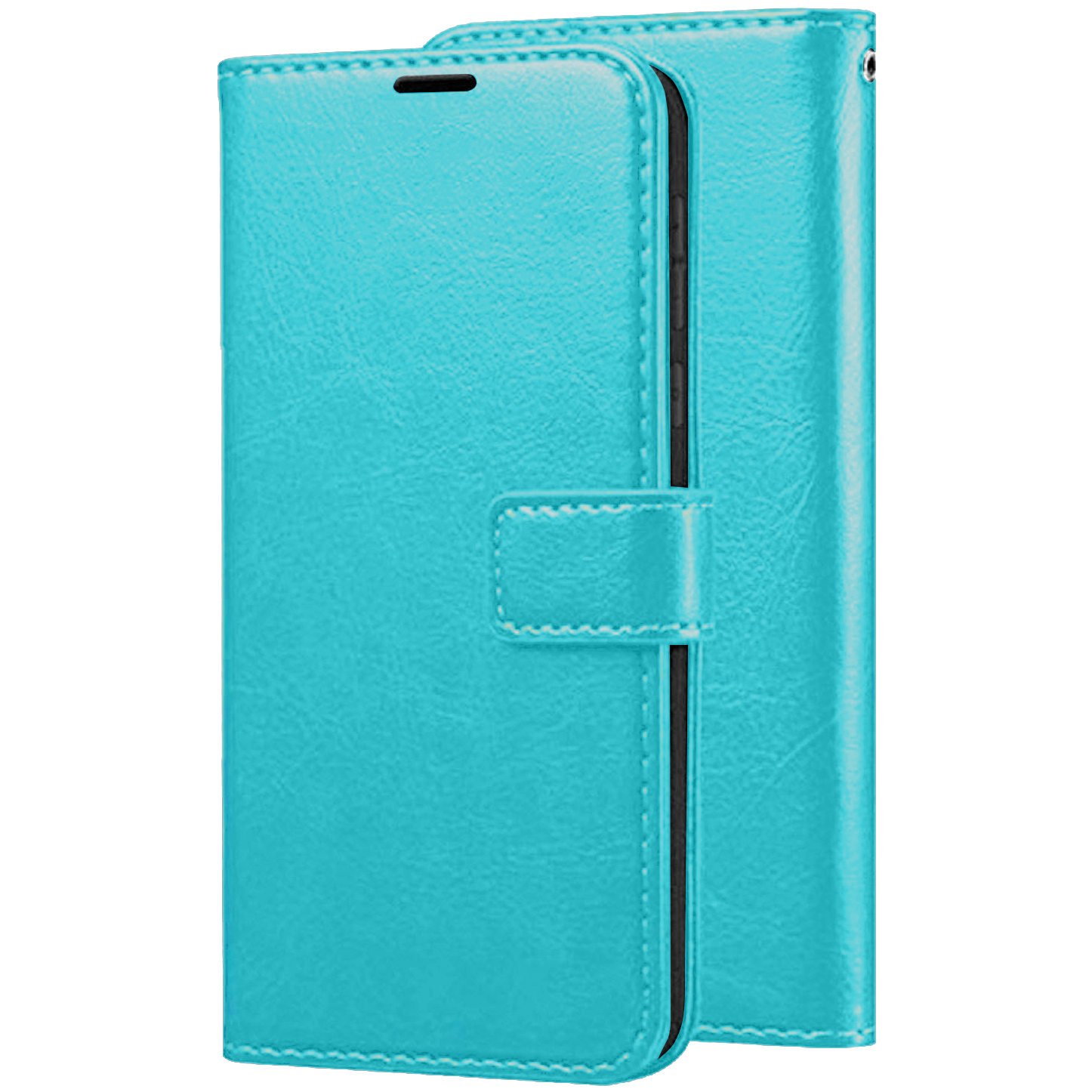 

Чехол (книжка) Wallet Glossy с визитницей для Xiaomi Redmi Note 8 Голубой (120069)