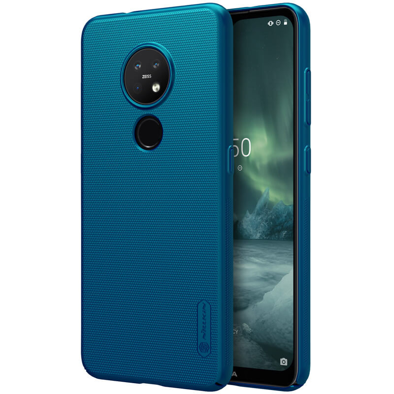 

Чехол Nillkin Matte для Nokia 6.2 / 7.2 Бирюзовый / Peacock blue (120865)