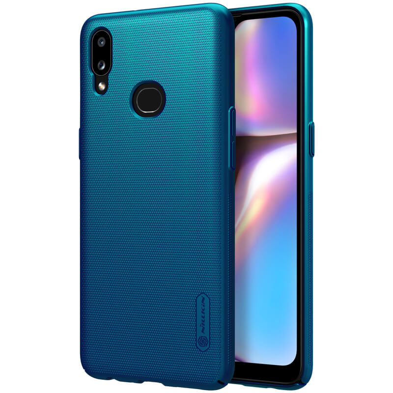 

Чехол Nillkin Matte для Samsung Galaxy A10s Бирюзовый / Peacock blue (114617)