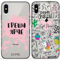 

Чехол Pump Transperency для Apple iPhone X (5.8") / XS (5.8")