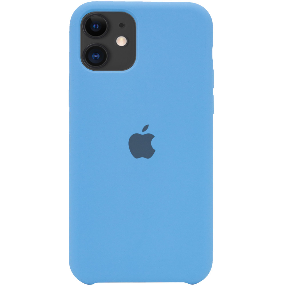 

Чехол Silicone Case (AA) для Apple iPhone 11 (6.1") Голубой / Cornflower (112181)