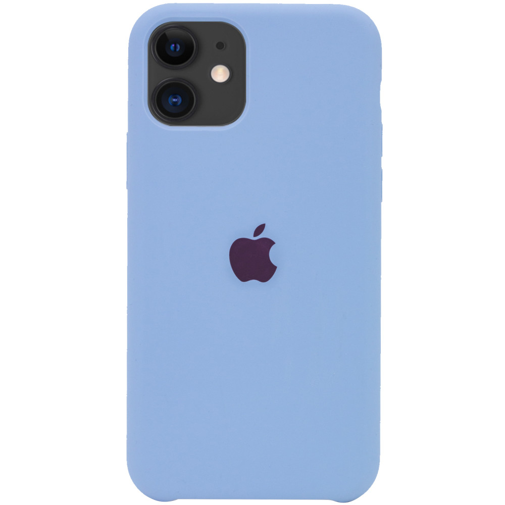 

Чохол Silicone Case (AA) для Apple iPhone 11 (6.1") (Блакитний / Lilac Blue)